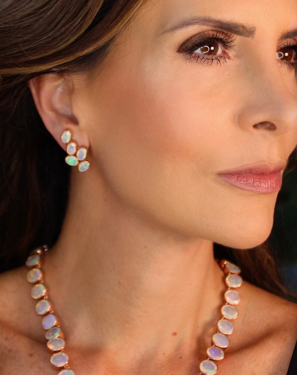 【TATIANA】Shining Rose EarJacket Earring EC3072〜ピアス TATIANA】(Silver925) Shining Rose EarJacket Earring ピアス