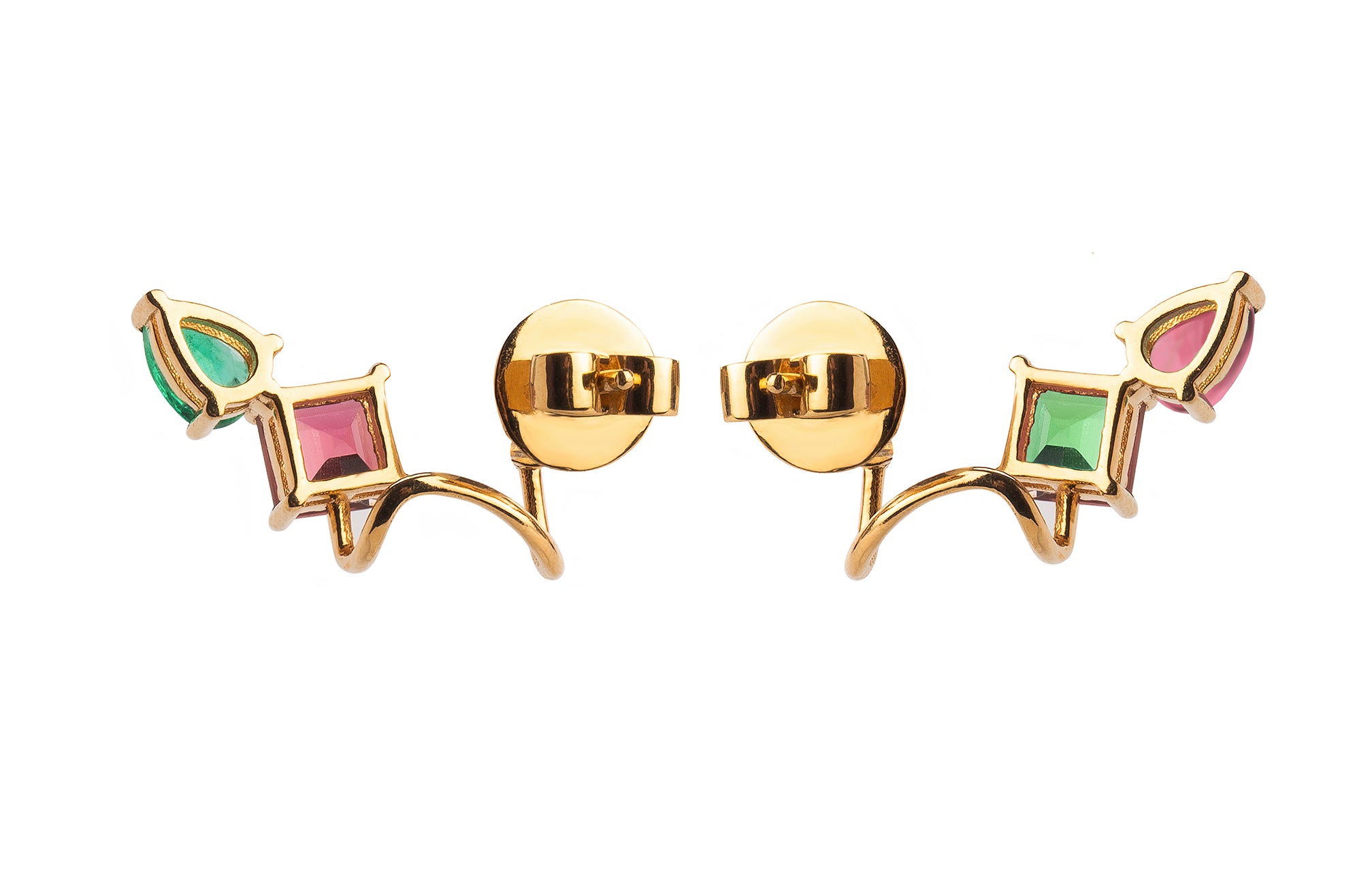 【TATIANA】SHINY STAR EARJACKET EARRING★送料・関税込 TATIANA】SHINY STAR EARJACKET EARRING☆送料・関税込 (TATIANA
